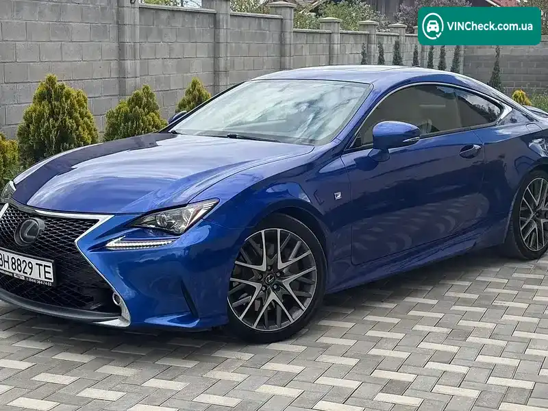 Lexus RC 2015, фото з оголошення 1 з 21, VIN JTHHE5BC8F5009399