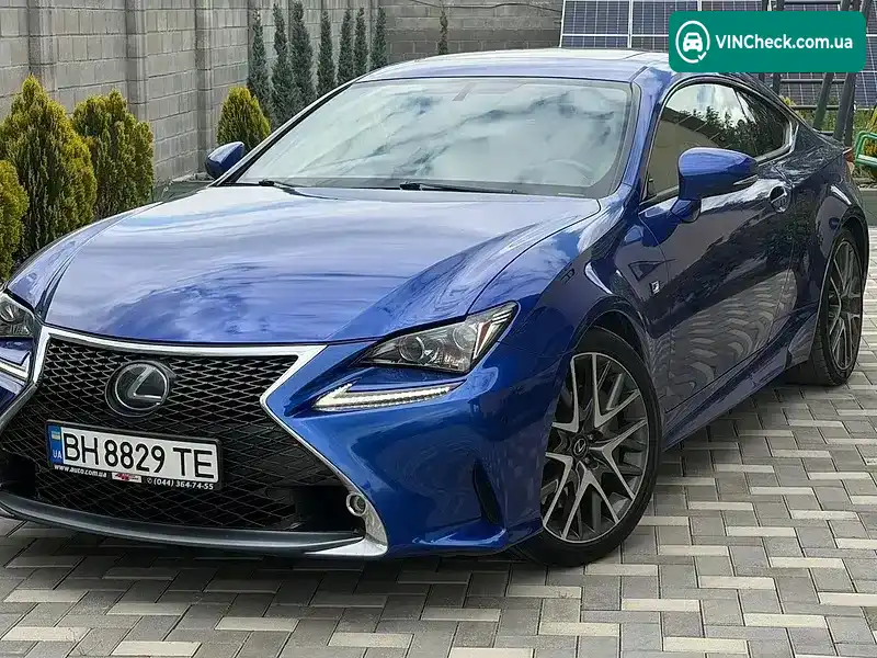 Lexus RC 2015, фото з оголошення 2 з 21, VIN JTHHE5BC8F5009399