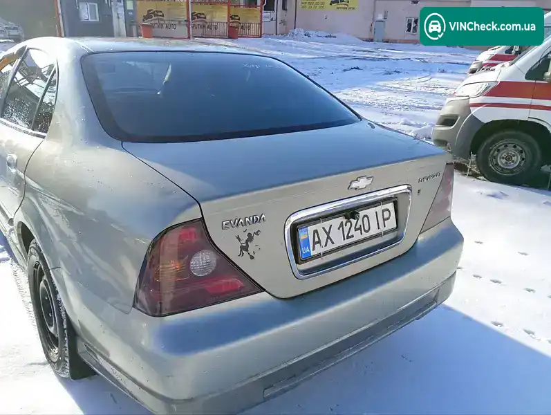 Chevrolet Evanda 2005, фото з оголошення 2 з 9, VIN Y6DLF69ZE6B182864