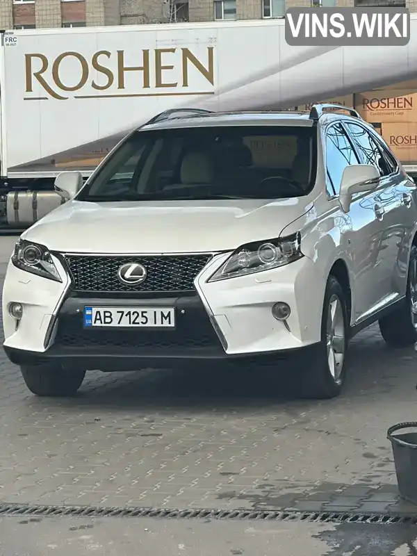 Lexus RX 2012, фото з оголошення 1 з 21, VIN 2T2BK1BA6DC165914