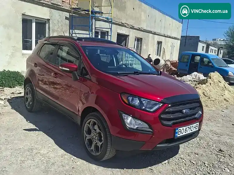 Ford EcoSport 2017, фото з оголошення 1 з 15, VIN MAJ6P1CL9JC169487