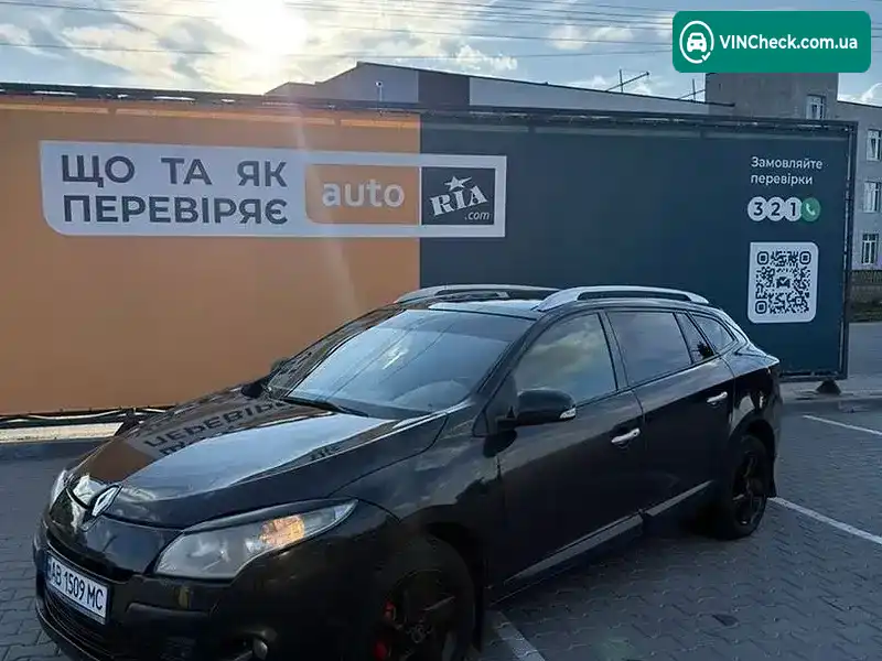 Renault Megane 2010, фото з оголошення 1 з 20, VIN VF1KZ1S0643594276