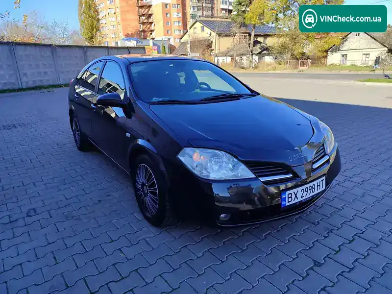 Nissan Primera 2004, фото з оголошення 2 з 21, VIN SJNFFAP12U0164248