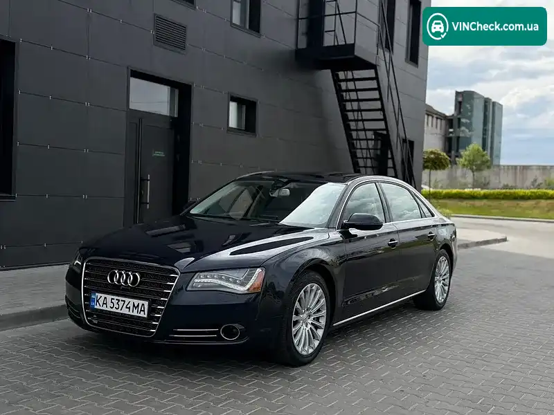 Audi A8 2013, фото з оголошення 1 з 20, VIN WAUR2AFD7EN003163