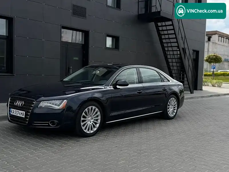 Audi A8 2013, фото з оголошення 2 з 20, VIN WAUR2AFD7EN003163