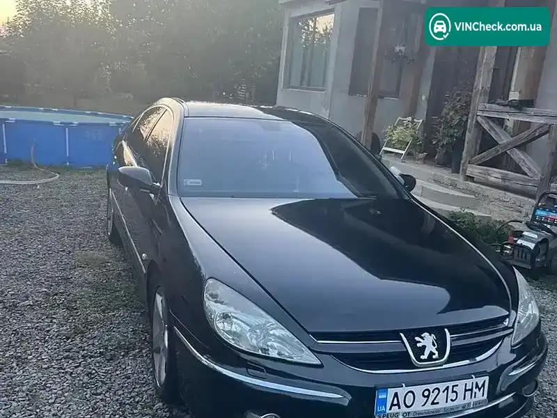 Peugeot 607 2006, фото з оголошення 2 з 10, VIN VF39UUHZJ92212874