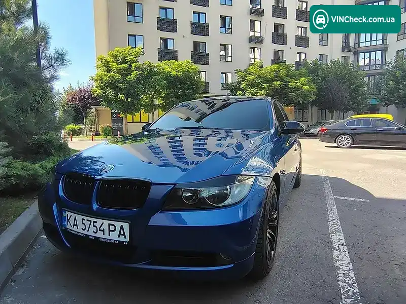 BMW 3 Series 2007, фото з оголошення 1 з 20, VIN WBAVA51000KR98067