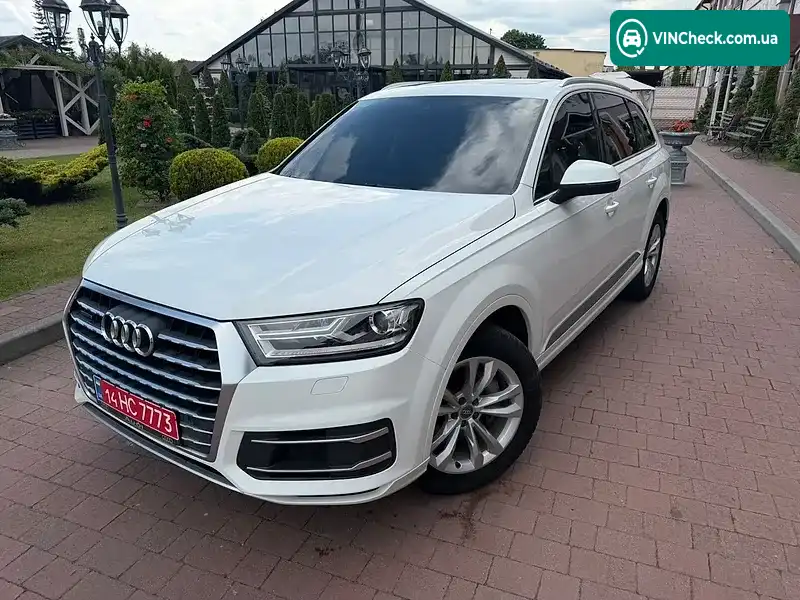 Audi Q7 2019, фото з оголошення 2 з 20, VIN WA1AHAF77KD047409