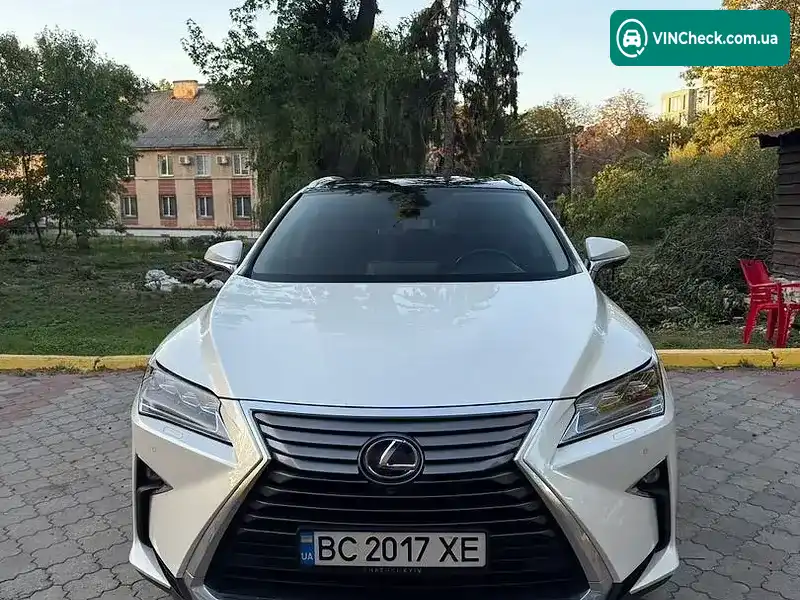 Lexus RX 2017, фото з оголошення 1 з 20, VIN JTJBGMCA602021193
