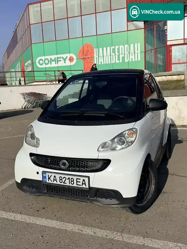 Smart Fortwo 2012, фото з оголошення 1 з 15, VIN WME4513341K599985