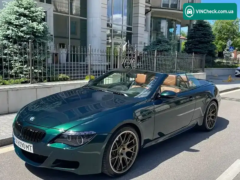 BMW M6 2007, фото з оголошення 1 з 21, VIN WBSEK91060CS30524
