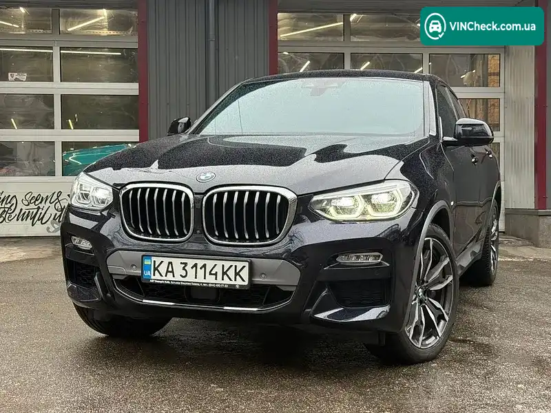 BMW X4 2018, фото з оголошення 1 з 20, VIN WBAVJ12000LB99359
