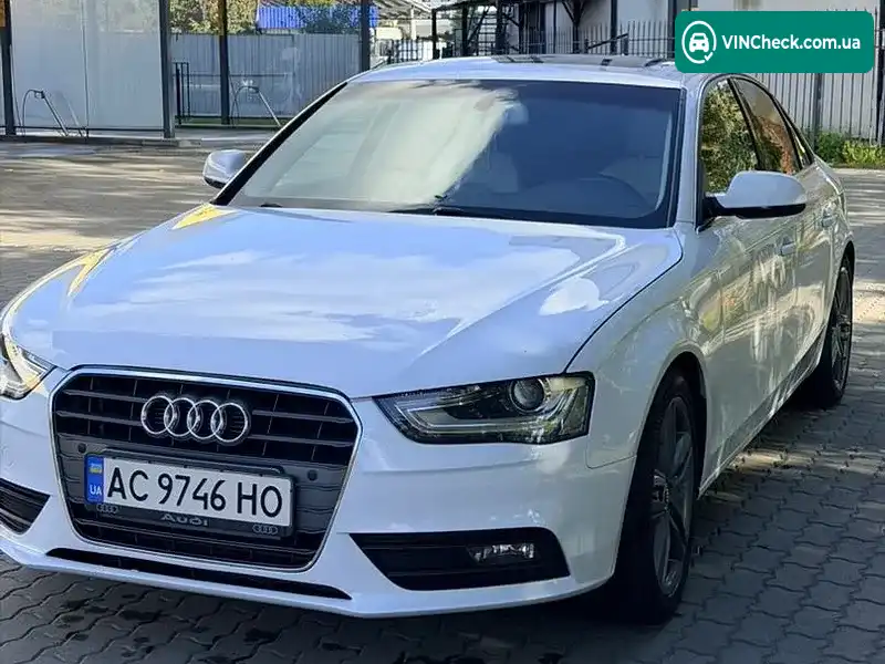 Audi A4 2013, фото з оголошення 1 з 13, VIN WAUFFAFL8DN047296