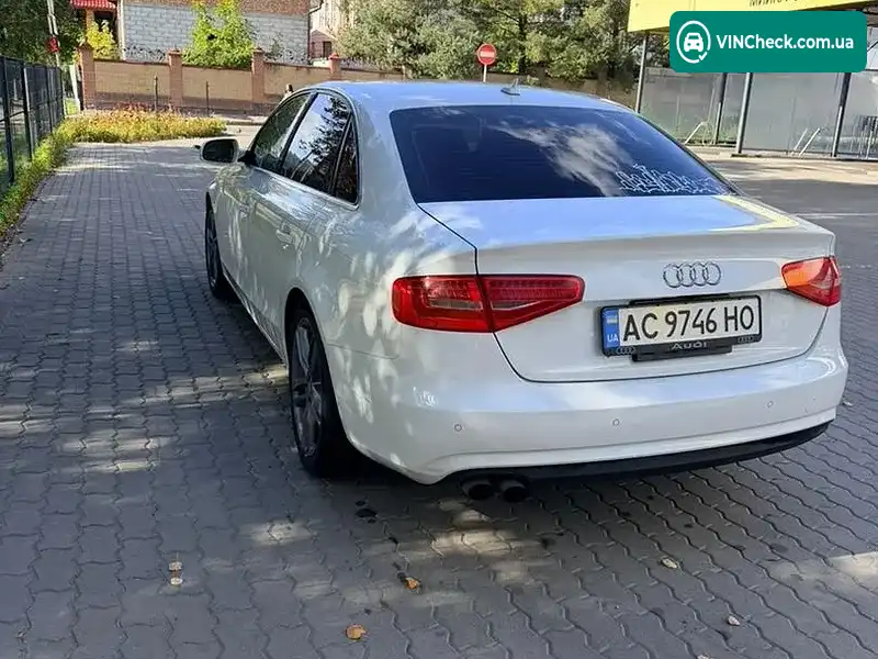Audi A4 2013, фото з оголошення 2 з 13, VIN WAUFFAFL8DN047296