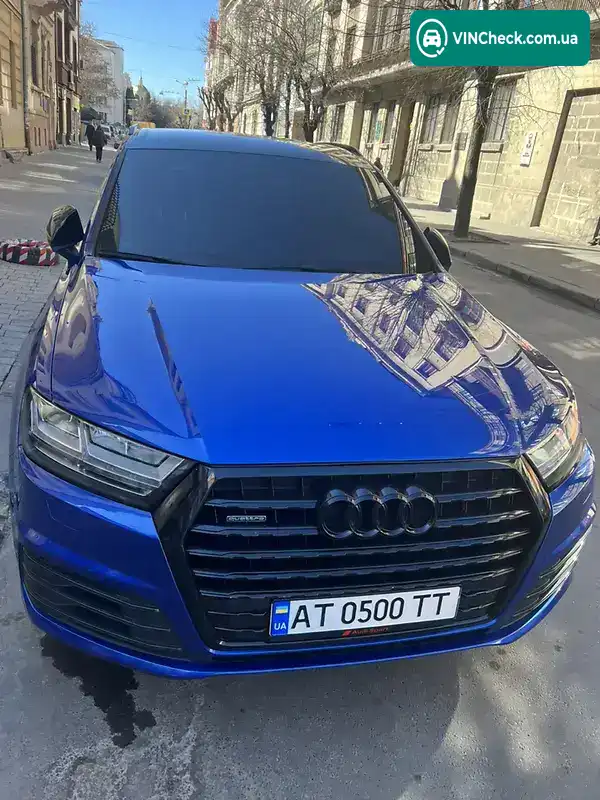 Audi Q7 2017, фото з оголошення 1 з 8, VIN WAUZZZ4M1HD045559