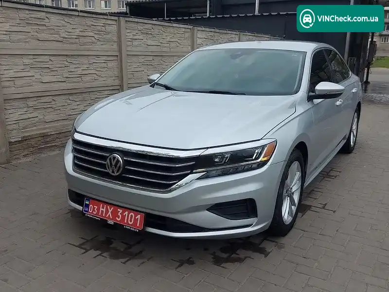 Volkswagen Passat 2020, фото з оголошення 1 з 20, VIN 1VWSA7A34LC016631