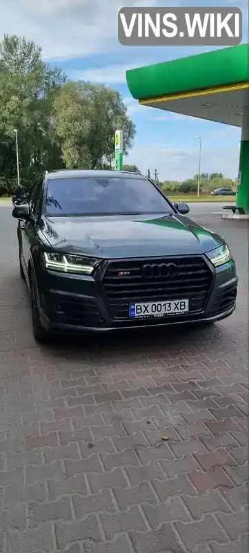 Audi SQ7 2017, фото з оголошення 1 з 21, VIN WAUZZZ4M6JD001353
