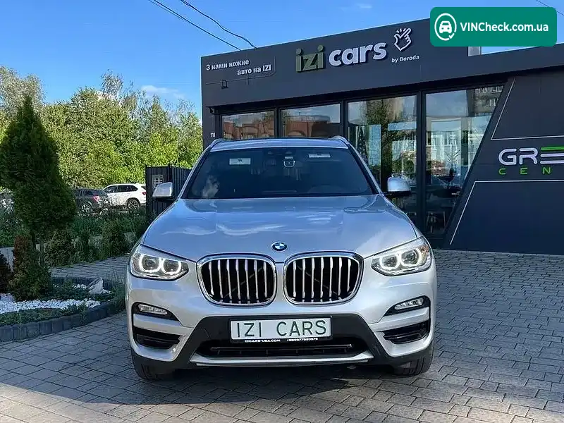 BMW X3 2019, фото з оголошення 2 з 20, VIN 5UXTR7C54KLF27724