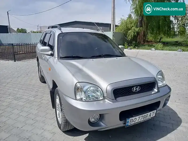 Hyundai Santa FE 2004, фото з оголошення 2 з 20, VIN KMHSC81BP4U705117