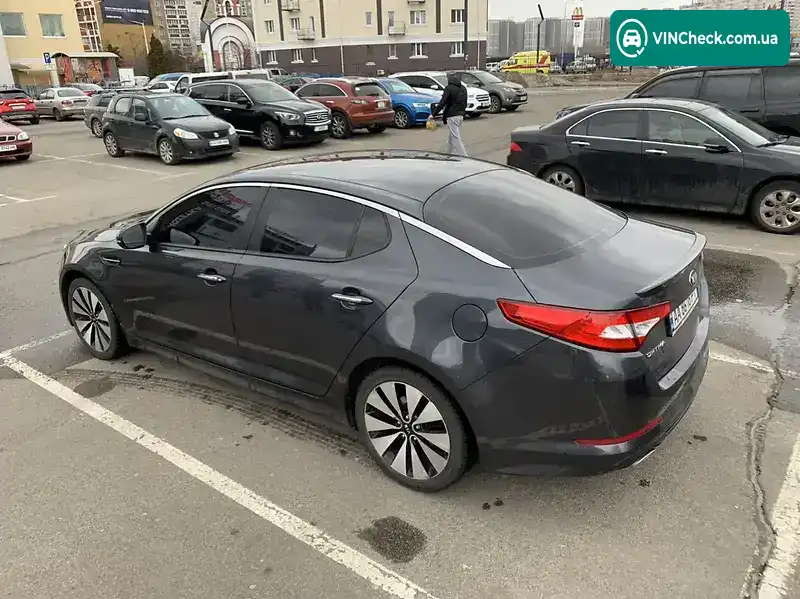 Kia Optima 2013, фото з оголошення 1 з 3, VIN KNAGN412BD5392409
