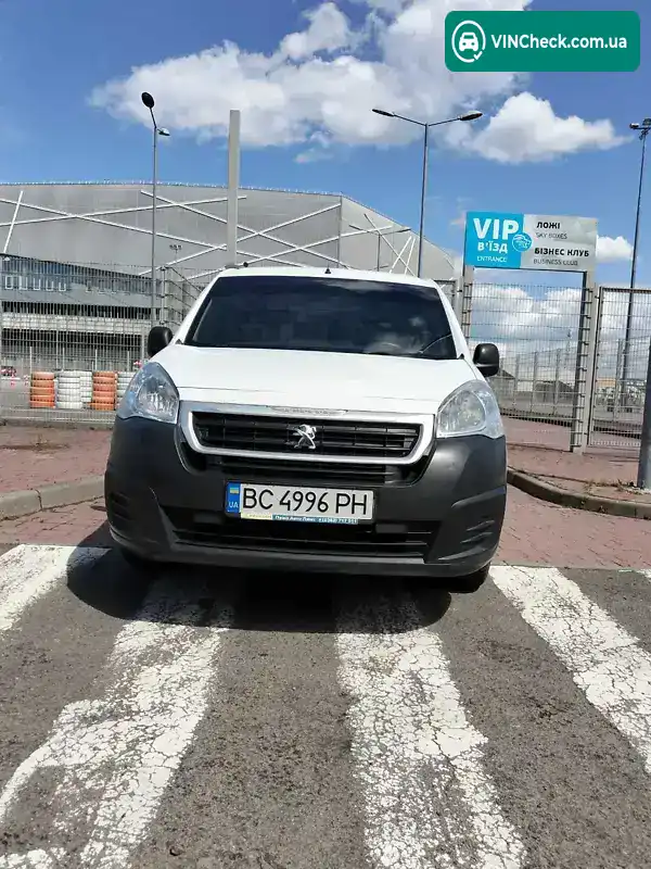Peugeot Partner 2018, фото з оголошення 2 з 20, VIN VF37H9HF0JJ603342