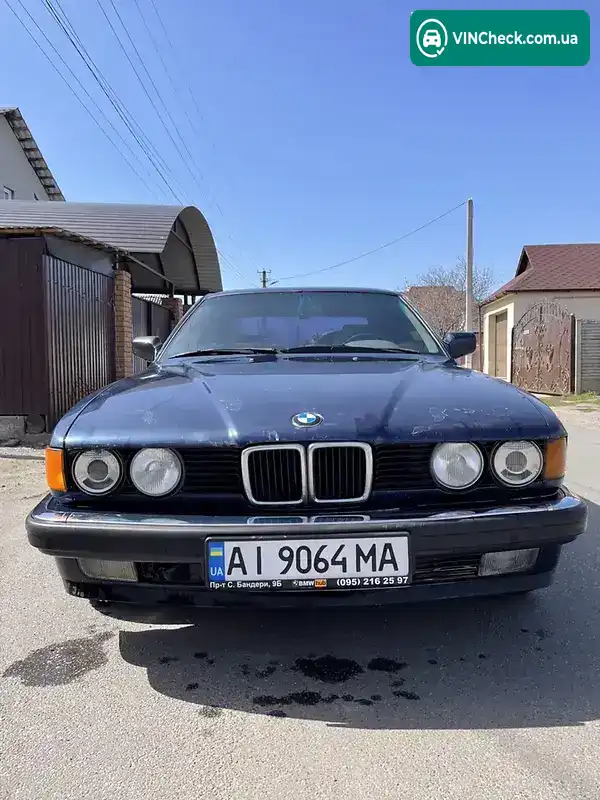 BMW 7 Series 1992, фото з оголошення 1 з 11, VIN WBAGA81020DA23779