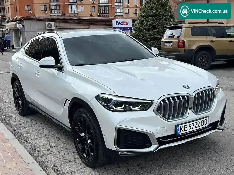 BMW X6 2020, фото з оголошення 2 з 21, VIN WBACY610409C94036
