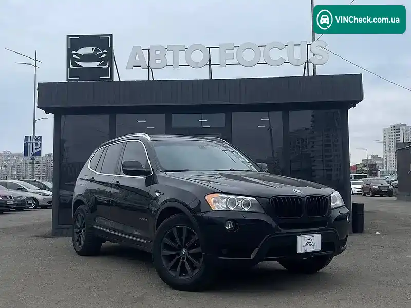 BMW X3 2010, фото з оголошення 1 з 20, VIN 5UXWX7C52BLL15470