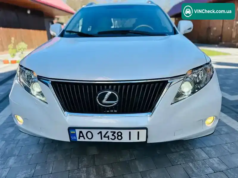 Lexus RX 2010, фото з оголошення 1 з 21, VIN 2T2BK1BA8AC066216