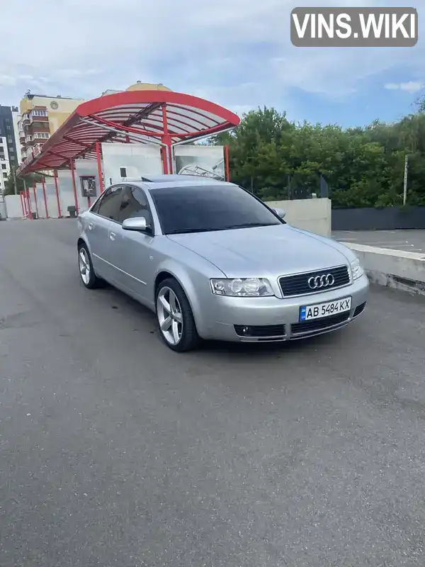 Audi A4 2003, фото з оголошення 1 з 21, VIN WAUZZZ8E44A033792
