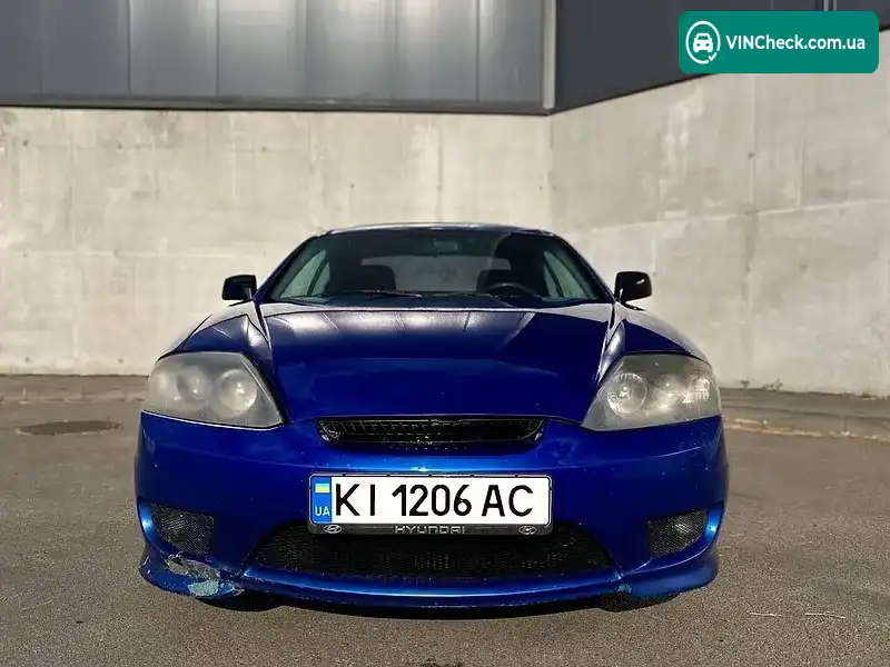 Hyundai Tiburon 2006, фото з оголошення 2 з 20, VIN KMHHM65D86U212275