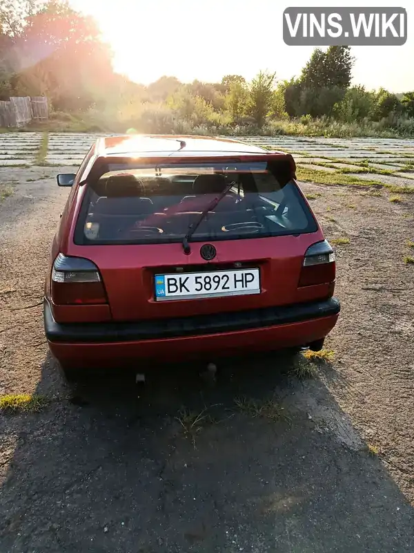 Volkswagen Golf 1993, фото з оголошення 2 з 12, VIN WVWZZZ1HZPK428777