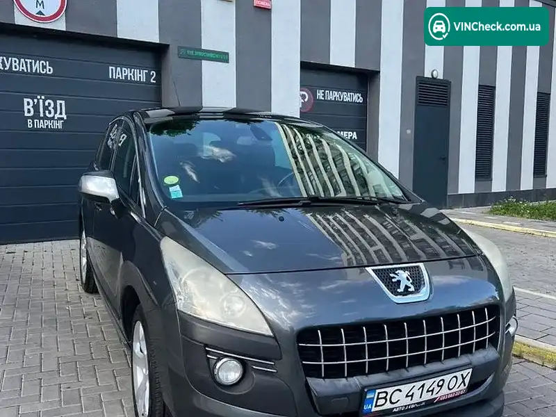 Peugeot 3008 2010, фото з оголошення 1 з 20, VIN VF30U9HR8AS284857