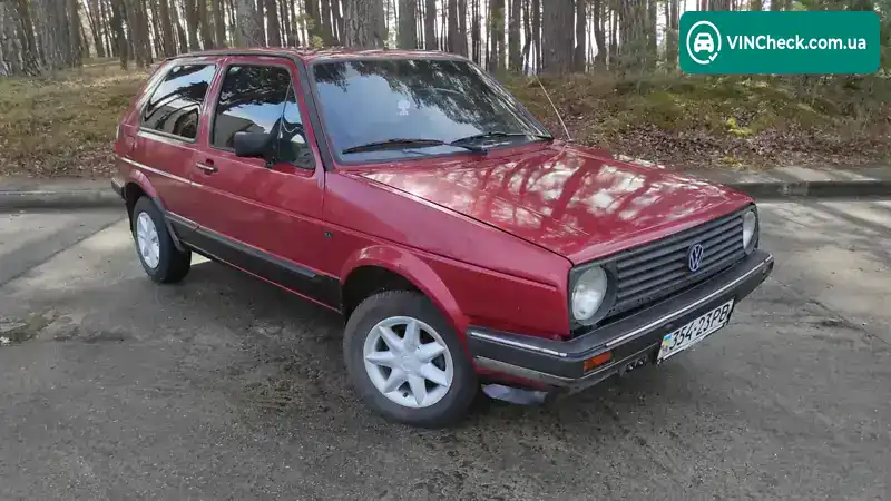 Volkswagen Golf 1987, фото з оголошення 1 з 12, VIN WVWZZZ19ZHW923844