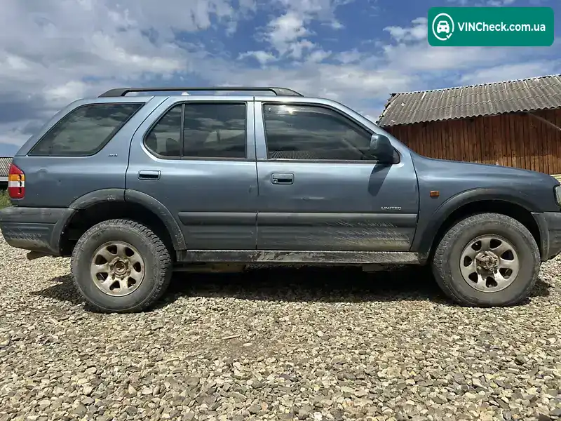 Opel Frontera 1998, фото з оголошення 2 з 8, VIN W0L06B1VFXV603915