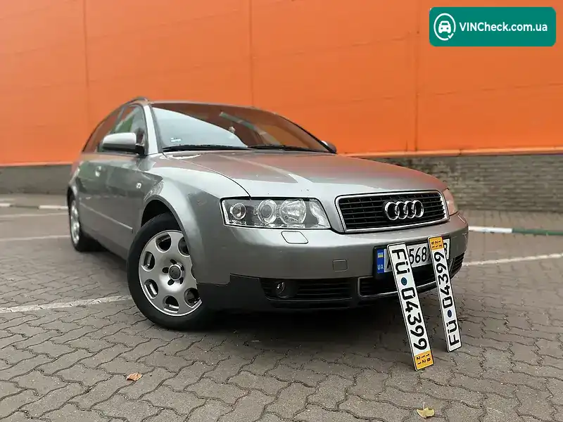 Audi A4 2002, фото з оголошення 2 з 20, VIN WAUZZZ8E02A217866