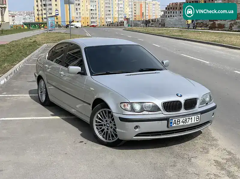 BMW 3 Series 2004, фото з оголошення 2 з 20, VIN WBAAS71080FY49096