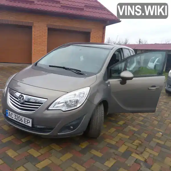 Opel Meriva 2013, фото з оголошення 1 з 7, VIN W0LSH9ED8D4086687