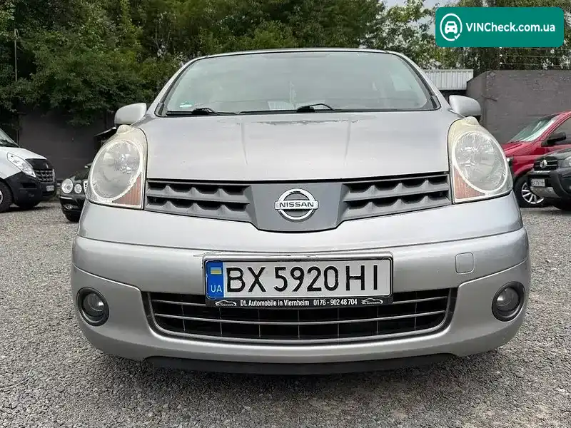 Nissan Note 2008, фото з оголошення 2 з 20, VIN SJNFDAE11U1305950
