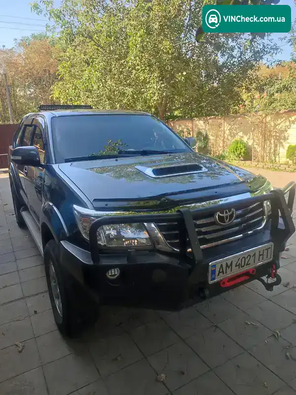 Toyota Hilux 2012, фото з оголошення 2 з 21, VIN MR0FR29G401019626