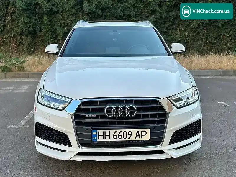 Audi Q3 2018, фото з оголошення 1 з 18, VIN WA1JCCFS2JR031747