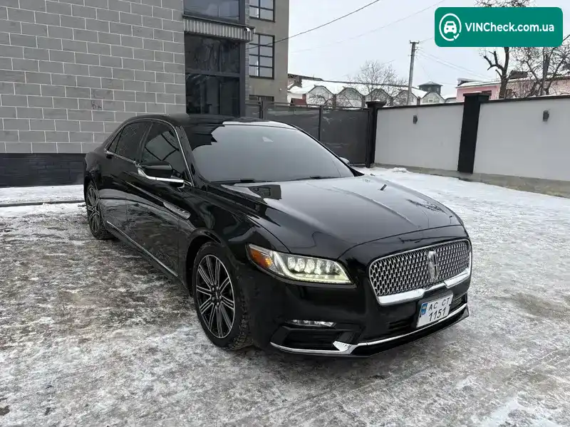 Lincoln Continental 2016, фото з оголошення 1 з 8, VIN 1LN6L9NC3H5617847
