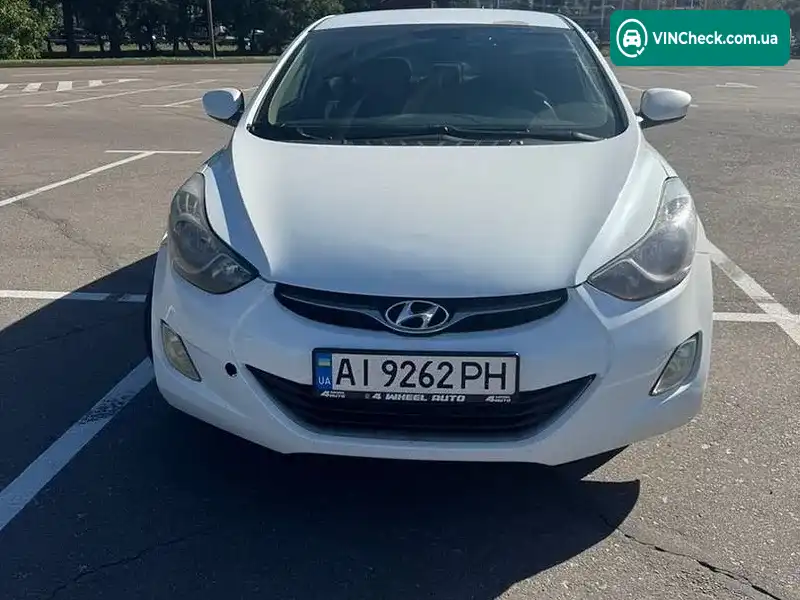 Hyundai Elantra 2012, фото з оголошення 1 з 18, VIN 5NPDH4AE9DH271899