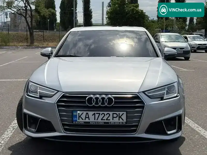 Audi A4 2019, фото з оголошення 2 з 7, VIN WAUGMAF49KN008622