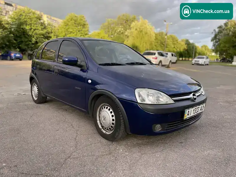 Opel Corsa 2003, фото з оголошення 1 з 21, VIN W0L0XCF6834407517