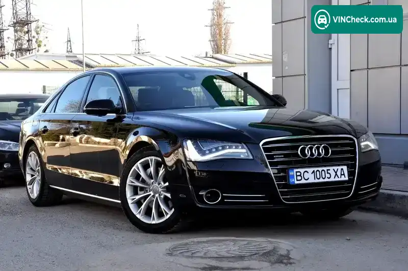 Audi A8 2013, фото з оголошення 1 з 21, VIN WAUZZZ4H8DN018219
