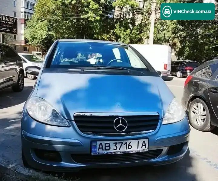 Mercedes-Benz A-Class 2007, фото з оголошення 1 з 11, VIN WDD1690061J521933