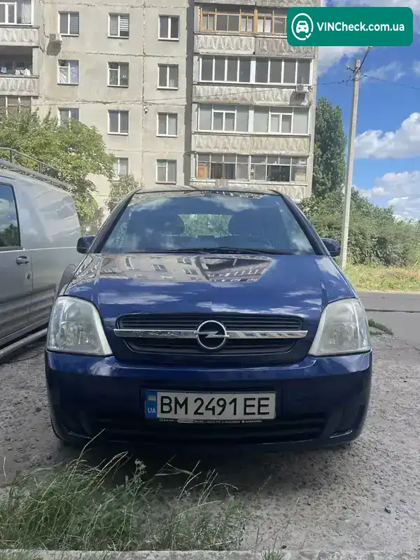 Opel Meriva 2003, фото з оголошення 1 з 18, VIN W0L0XCE7534352496