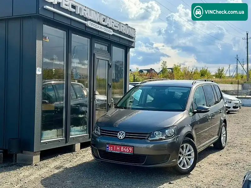 Volkswagen Touran 2012, фото з оголошення 1 з 20, VIN WVGZZZ1TZCW117492