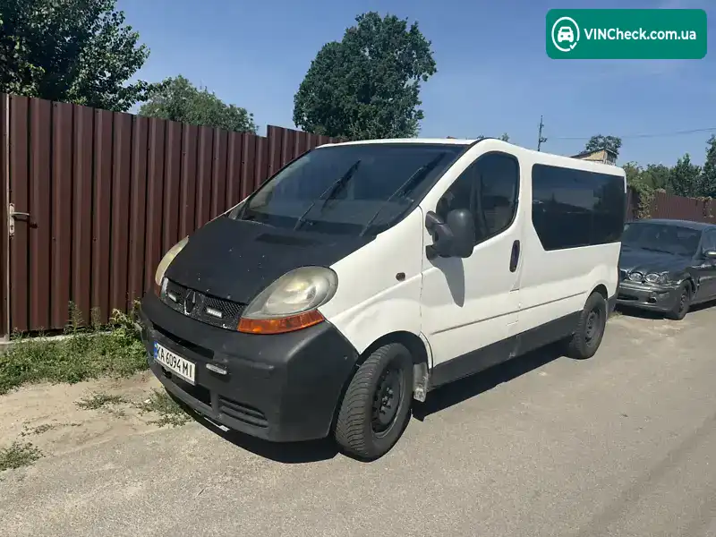 Renault Trafic 2004, фото з оголошення 1 з 6, VIN VF1FLABA54Y054826